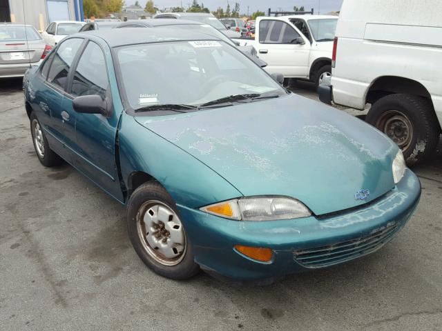 1G1JC5247X7194299 - 1999 CHEVROLET CAVALIER GREEN photo 1