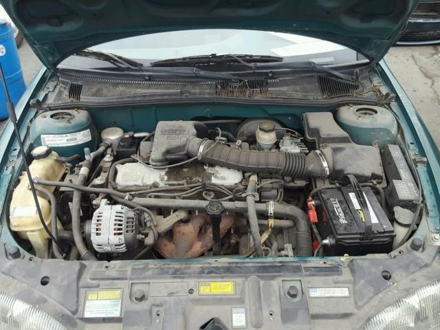 1G1JC5247X7194299 - 1999 CHEVROLET CAVALIER GREEN photo 7