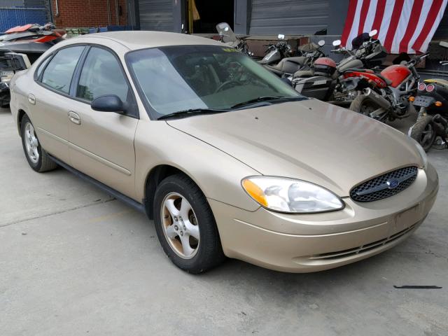 1FAFP52U61A179343 - 2001 FORD TAURUS LX TAN photo 1