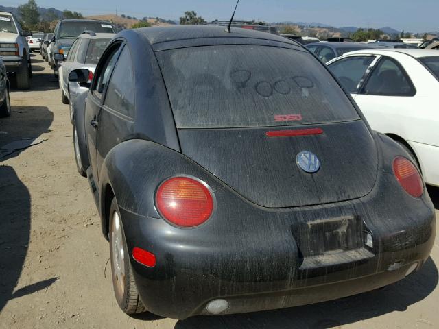 3VWCD21CXYM436575 - 2000 VOLKSWAGEN NEW BEETLE 黑色 照片 3