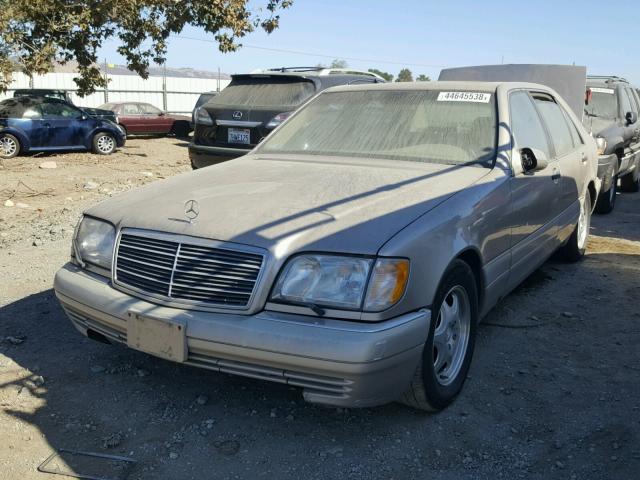 WDBGA43G2VA362097 - 1997 MERCEDES-BENZ S 420 BEIGE photo 2