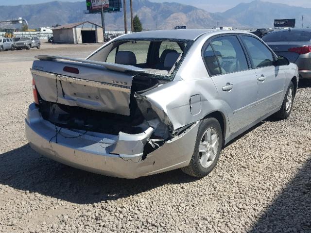 1G1ZT54824F207173 - 2004 CHEVROLET MALIBU LS 银色 照片 4