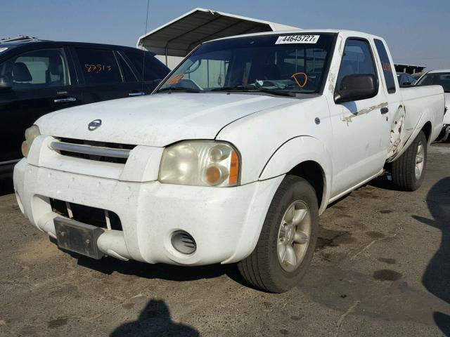 1N6DD26S82C306176 - 2002 NISSAN FRONTIER K WHITE photo 2