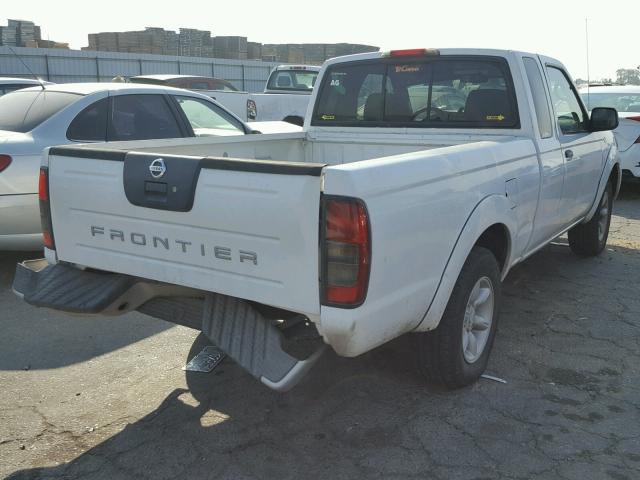 1N6DD26S82C306176 - 2002 NISSAN FRONTIER K WHITE photo 4