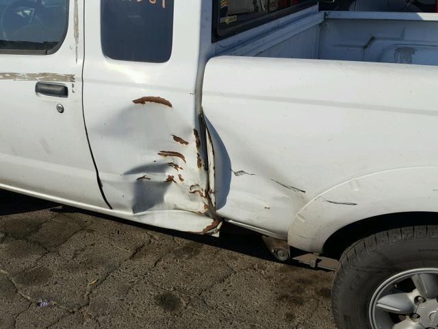 1N6DD26S82C306176 - 2002 NISSAN FRONTIER K WHITE photo 9