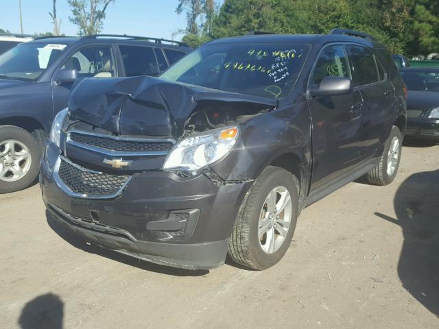 2GNALBEK7E6250763 - 2014 CHEVROLET EQUINOX LT BLACK photo 2