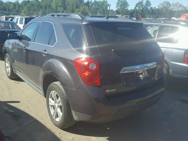 2GNALBEK7E6250763 - 2014 CHEVROLET EQUINOX LT BLACK photo 3