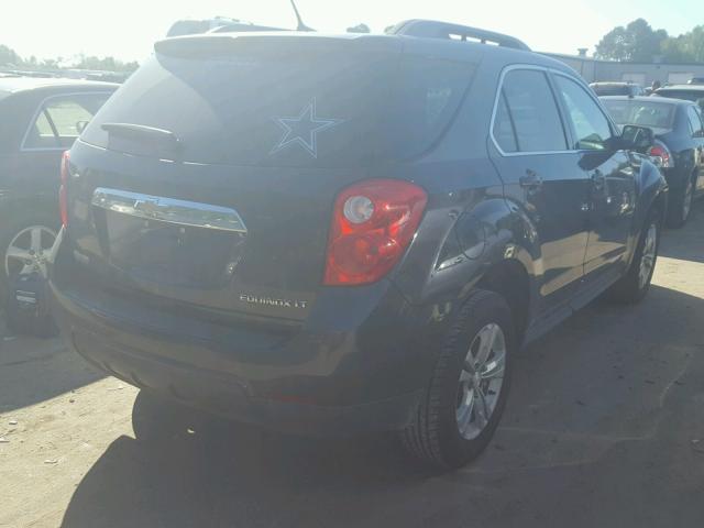 2GNALBEK7E6250763 - 2014 CHEVROLET EQUINOX LT BLACK photo 4