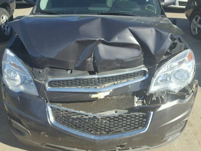 2GNALBEK7E6250763 - 2014 CHEVROLET EQUINOX LT BLACK photo 7