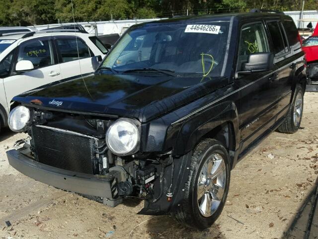 1C4NJPFB9ED631186 - 2014 JEEP PATRIOT LA BLACK photo 2