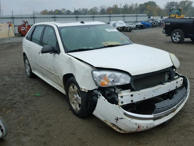 1G1ZU64845F257481 - 2005 CHEVROLET MALIBU MAX WHITE photo 1