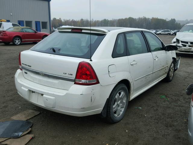 1G1ZU64845F257481 - 2005 CHEVROLET MALIBU MAX 白色 照片 4