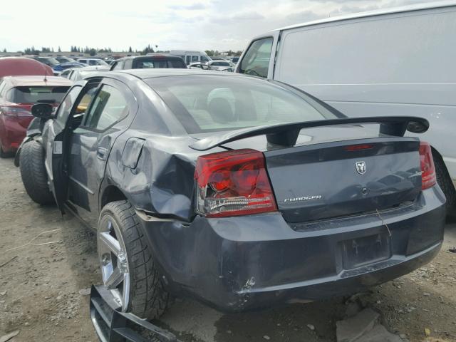 2B3KA43G67H882319 - 2007 DODGE CHARGER SE SILVER photo 3