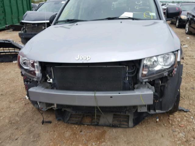 1C4NJCBAXGD524513 - 2016 JEEP COMPASS SP GRAY photo 9