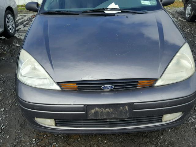 1FAFP38352W194116 - 2002 FORD FOCUS ZTS GRAY photo 7