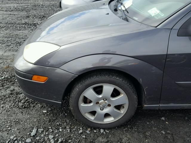 1FAFP38352W194116 - 2002 FORD FOCUS ZTS GRAY photo 9