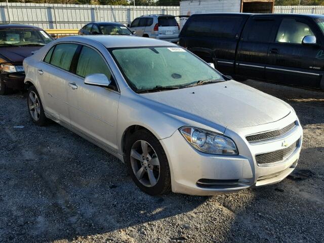 1G1ZC5EU8BF358558 - 2011 CHEVROLET MALIBU 1LT SILVER photo 1