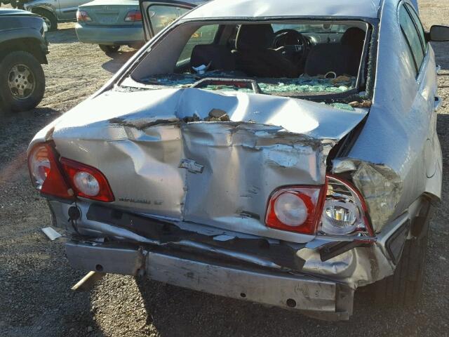 1G1ZC5EU8BF358558 - 2011 CHEVROLET MALIBU 1LT 银色 照片 9