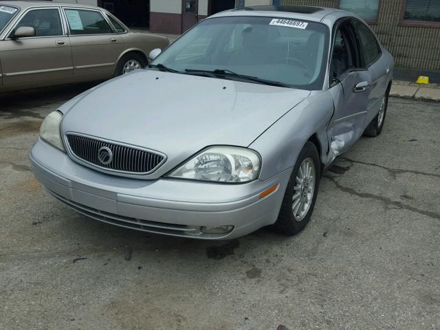 1MEFM55SX2A628505 - 2002 MERCURY SABLE LS P SILVER photo 2