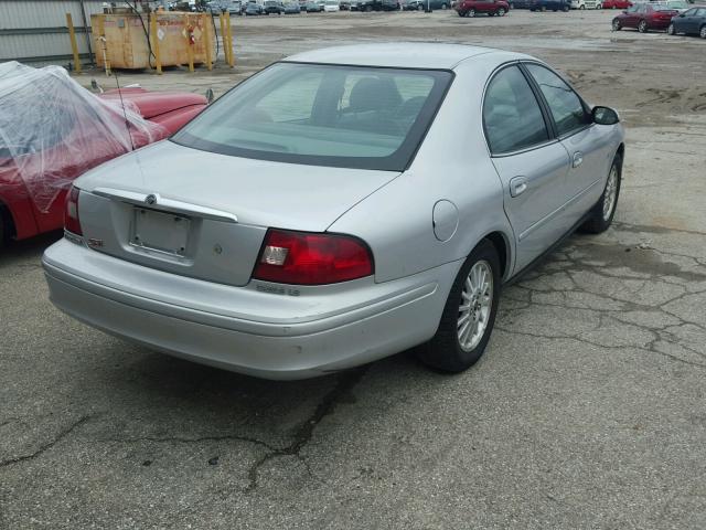 1MEFM55SX2A628505 - 2002 MERCURY SABLE LS P SILVER photo 4