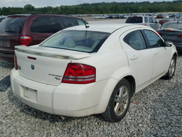 1B3CC5FB2AN133066 - 2010 DODGE AVENGER R/ WHITE photo 4