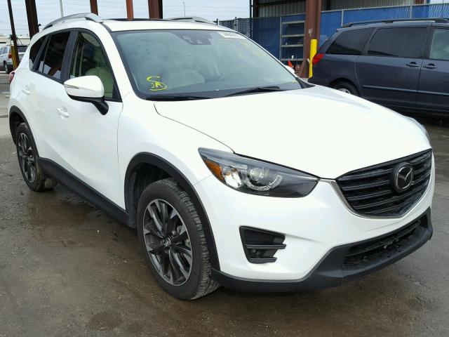 JM3KE2DY2G0669460 - 2016 MAZDA CX-5 GT WHITE photo 1