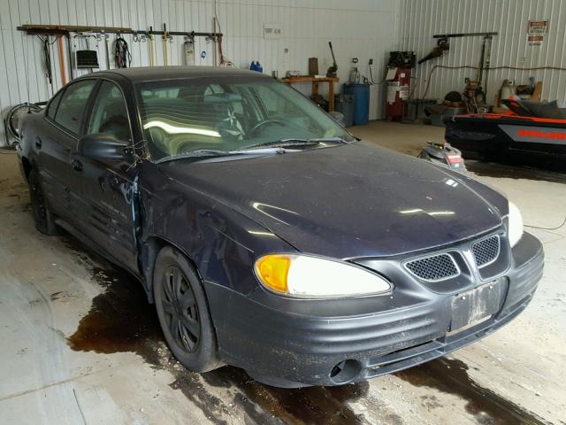 1G2NE52T71M554162 - 2001 PONTIAC GRAND AM S ლურჯი ფოტო 1