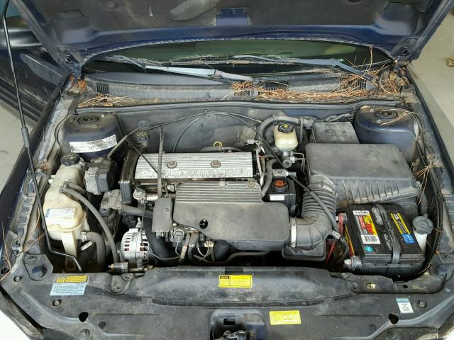 1G2NE52T71M554162 - 2001 PONTIAC GRAND AM S ლურჯი ფოტო 7