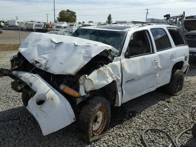 1GKEK63U72J256722 - 2002 GMC DENALI WHITE photo 2