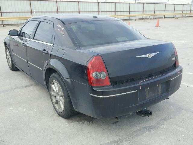 2C3LA53G17H649297 - 2007 CHRYSLER 300 TOURIN BLACK photo 3