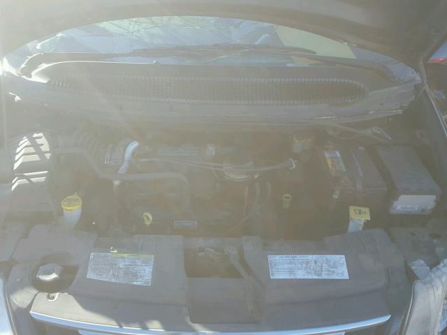 2A4GP54L97R274299 - 2007 CHRYSLER TOWN & COU BLACK photo 7