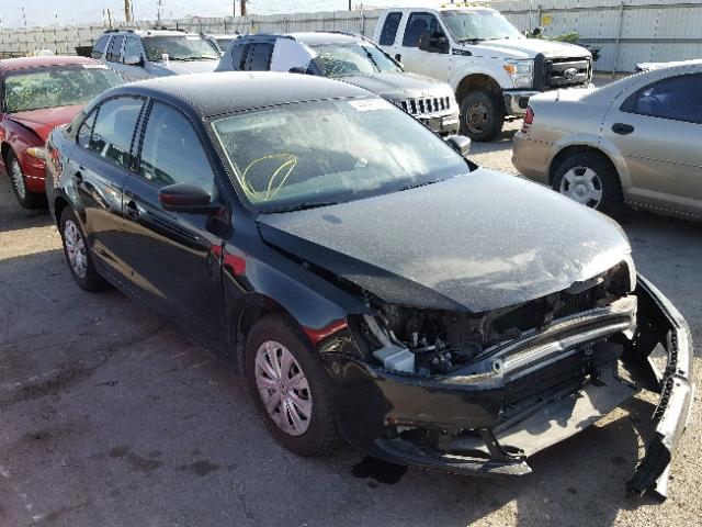 3VW2K7AJ7CM305058 - 2012 VOLKSWAGEN JETTA BASE 黑色 照片 1