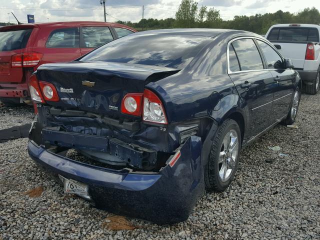 1G1ZC5E05AF189725 - 2010 CHEVROLET MALIBU 1LT BLUE photo 4