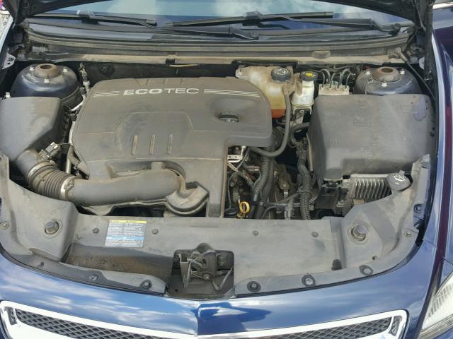 1G1ZC5E05AF189725 - 2010 CHEVROLET MALIBU 1LT BLUE photo 7