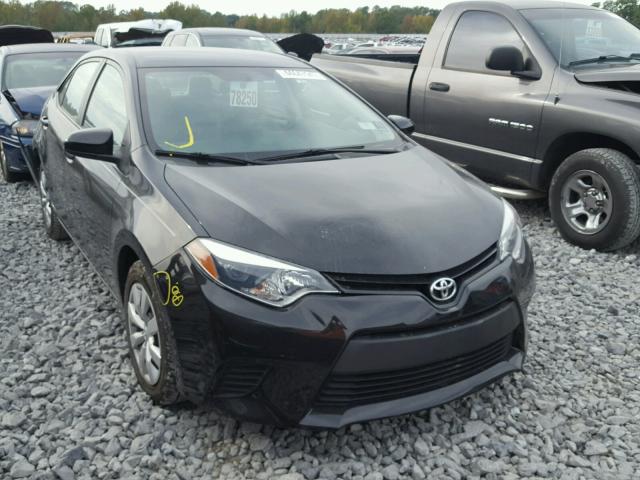 5YFBURHE9EP120104 - 2014 TOYOTA COROLLA L BLACK photo 1