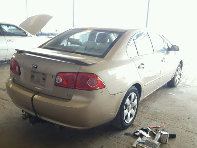 KNAGE123385235243 - 2008 KIA OPTIMA GOLD photo 4