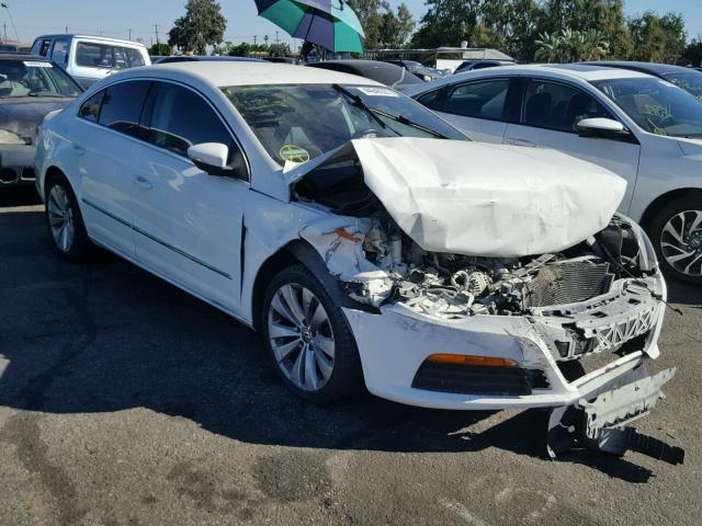 WVWMP7AN9BE713825 - 2011 VOLKSWAGEN CC SPORT WHITE photo 1