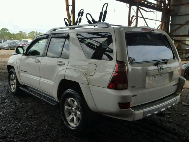 JTEBU14R640025112 - 2004 TOYOTA 4RUNNER WHITE photo 3