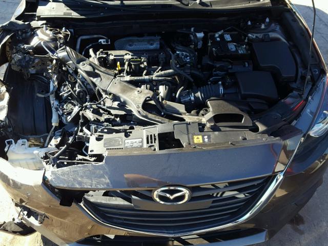 3MZBM1U71FM174057 - 2015 MAZDA 3 SPORT BROWN photo 7