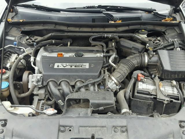 1HGCP26819A064090 - 2009 HONDA ACCORD BLACK photo 7