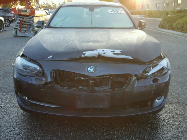 WBAXG5C59DDY36366 - 2013 BMW 528 I GRAY photo 9