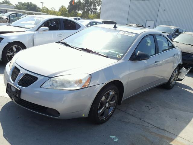 1G2ZH57N784157645 - 2008 PONTIAC G6 GT SILVER photo 2