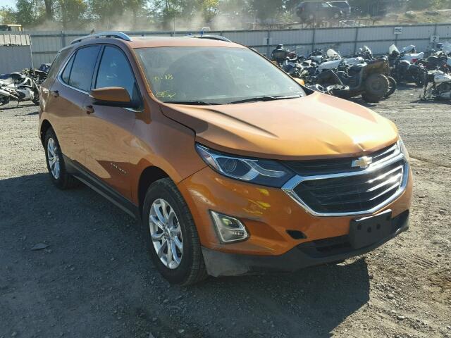 2GNAXJEV4J6111385 - 2018 CHEVROLET EQUINOX LT ORANGE photo 1