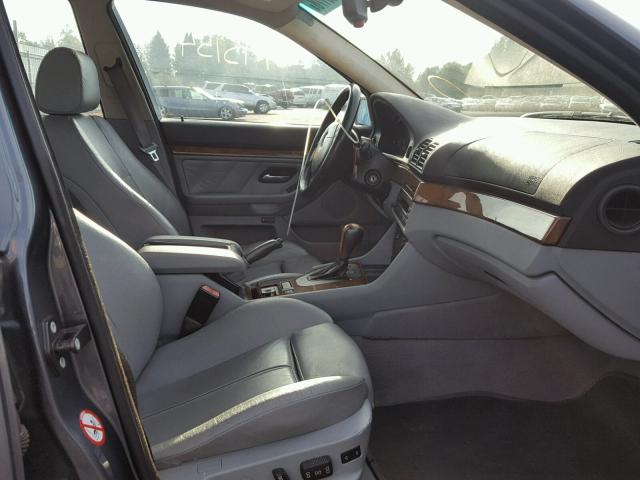 WBADN6347YGM66044 - 2000 BMW 540 I AUTO BLUE photo 5