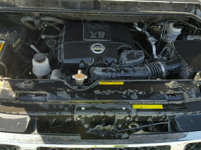 1N6BA06F18N332428 - 2008 NISSAN TITAN XE CHARCOAL photo 7