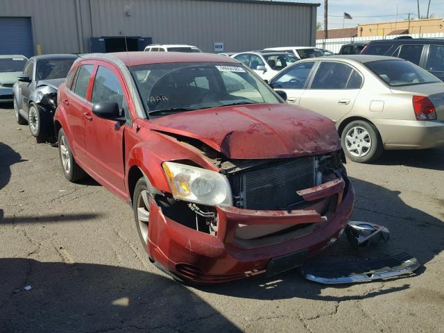 1B3CB4HA2AD661682 - 2010 DODGE CALIBER SX RED photo 1