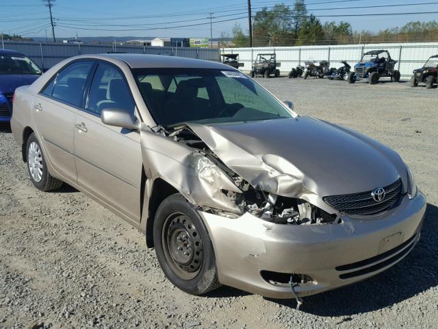4T1BE30K43U161327 - 2003 TOYOTA CAMRY LE GOLD photo 1