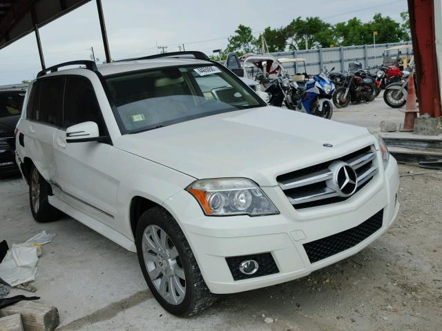 WDCGG8HB6AF390321 - 2010 MERCEDES-BENZ GLK 350 4M WHITE photo 1