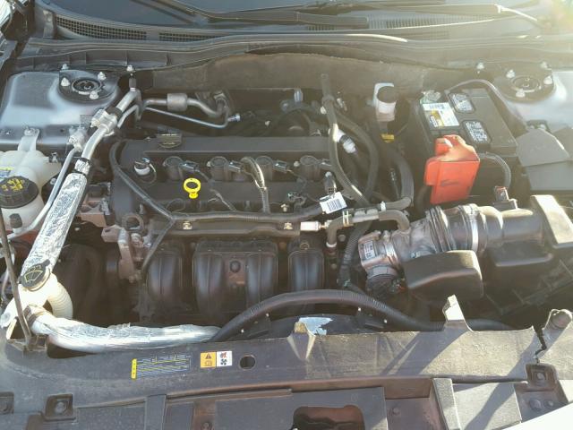 3FAHP0HA9CR417851 - 2012 FORD FUSION SE GRAY photo 7