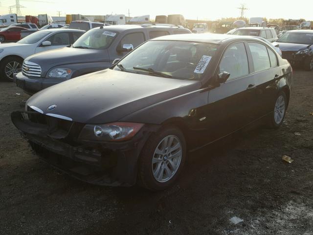 WBAVB13566KX41390 - 2006 BMW 325 I BLACK photo 2